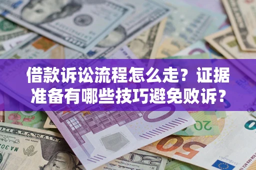 济南借款诉讼流程怎么走？证据准备有哪些技巧避免败诉？