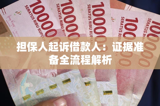 济南担保人起诉借款人：证据准备全流程解析