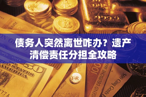 济南债务人突然离世咋办？遗产清偿责任分担全攻略