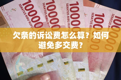 济南欠条的诉讼费怎么算？如何避免多交费？